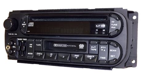 Restored 2002 2006 Jeep Chrysler Dodge Amfm Cd Cassette Radio W Aux
