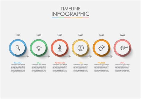 Business Circle Timeline Infographic 679885 Vector Art at Vecteezy