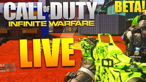 Call Of Duty Infinite Warfare Multiplayer Beta Gameplay Livestream
