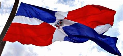 Pin En Bandera De República Dominicana