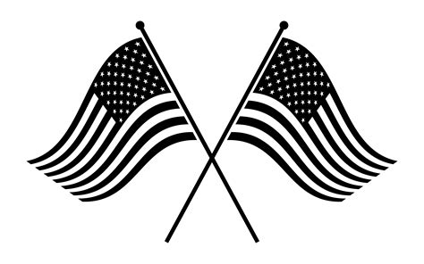 American Flag Decal Svg