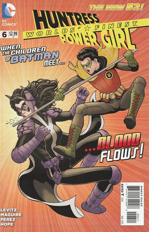 Worlds Finest Huntress Power Girl 6 Dc Comics The New