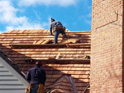 Home improvement estimates from a wide network of reliable local roofing contractors. Cedar Shake Roof Installation - Exterior Wood Restoration