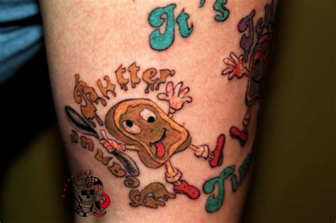 Peanut Butter And Jelly Temporary Tattoos