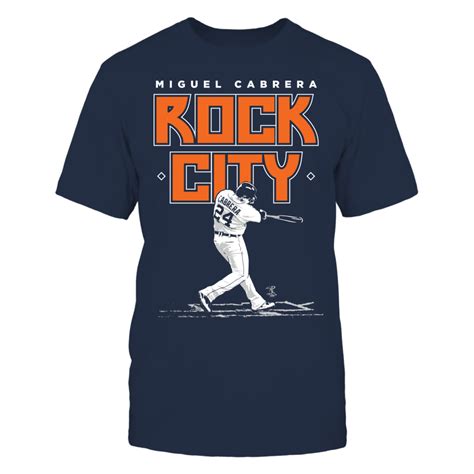 Miguel Cabrera - Rock City T-Shirt, Miguel Cabrera ...