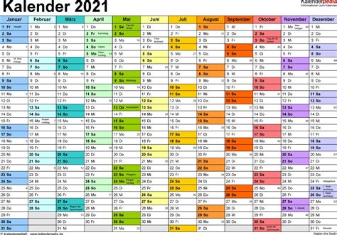 Hier finden sie den kalender 2021 mit nationalen und anderen feiertagen für deutschland. Get Kalender 2021 Zum Ausdrucken Kostenlos Baden ...