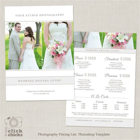 If you are looking for someone to capture your love story look no further. Wedding Photography Package Pricing List Template