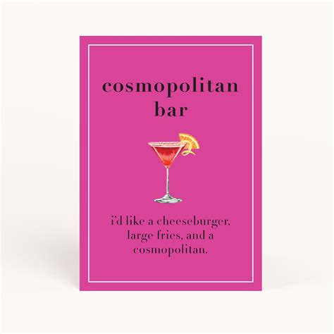 Sex And The City Bachelorette Party Cosmo Bar Printable Awdesignsprintables