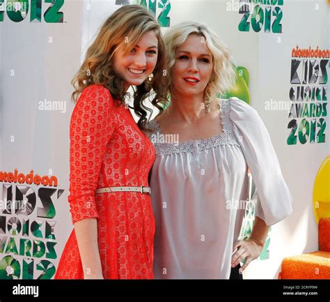 Actress Jennie Garth R And Her Daughter Luca Bella Facinelli Arrive