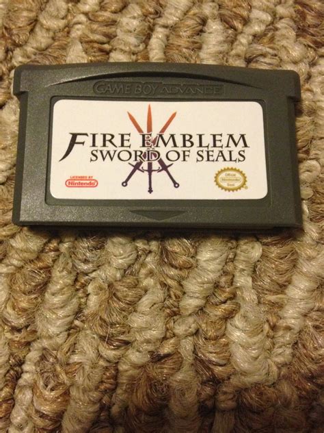 Fire Emblem Sword Of Seals Fan Made Custom Game Boy Advance