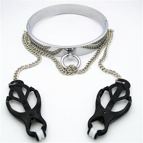 Buy 420g Heavy Duty Steel Collar With Nipple Clamps