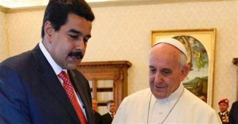 filtran la carta que el papa le envió a maduro