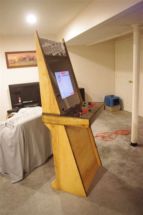 A Super Easy Arcade Machine From 1 Sheet Of Plywood Arcade Machine