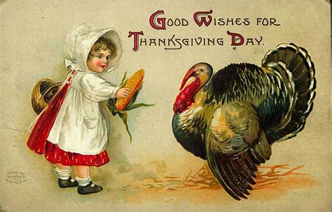 Vintage Everyday Vintage Thanksgiving Greetings Vintage Thanksgiving Greeting Cards