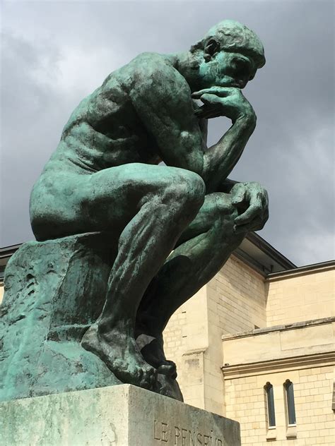 The Thinker Rodin Museum Paris March 22 2015 Rodin Museum Paris