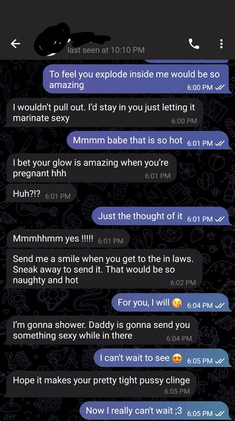 If My Wifes Texts With Her Guys Usually Make Me Hard These Ones Make Me Cum My Pants R