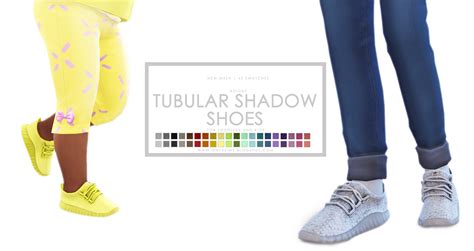 Sims 4 Ccs The Best Adidas Tubular Shadow Shoes By