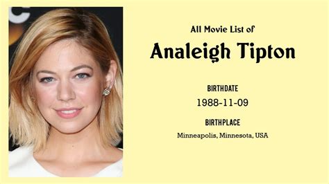 Analeigh Tipton Movies List Analeigh Tipton Filmography Of Analeigh Tipton Youtube