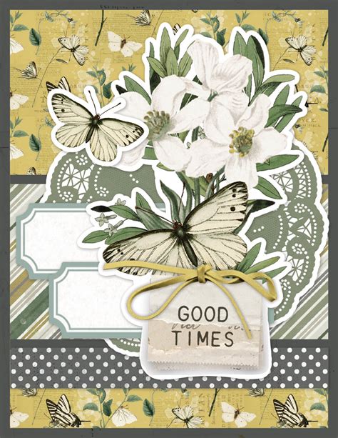 Simple Stories Simple Cards Card Kit Rise And Shine Weathered Garden