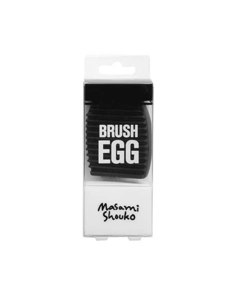 Jual Masami Shouko Brush Egg Black Sku Di Lapak Super Make Up Bukalapak