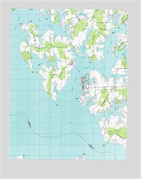 Oxford Md Topographic Map Topoquest