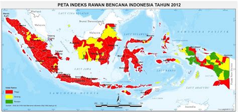 PORTAL GEOGRAFI Persebaran Wilayah Rawan Bencana Alam Di Indonesia