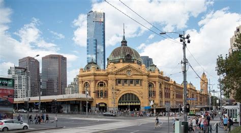 City Scenery Of Melbourne Editorial Stock Photo Image Of Landmark