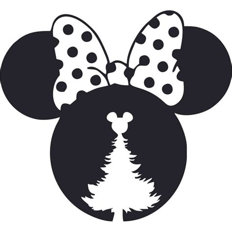 Mickey Mouse Polka Dot Ribbon Cartoon Characters Wall Art Vinyl Sticker