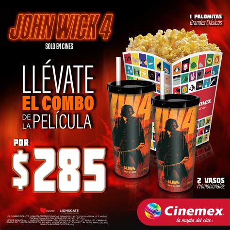 Cinemex On Twitter Ven A Cinemex Por Tus Vasos Promocionables De JohnWick Y Disfruta La Peli