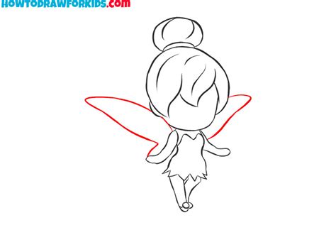 How To Draw Tinkerbell Easy Drawing Tutorial For Kids