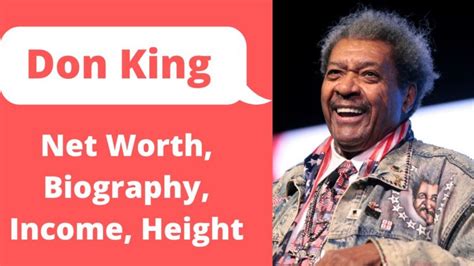 Don King Net Worth 2023 Boxing Career Car Assets Home Age