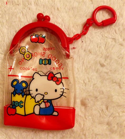My Cute Vintage Hello Kitty Coin Purse 1976 Hello Kitty Bag Hello Kitty Items Sanrio Hello