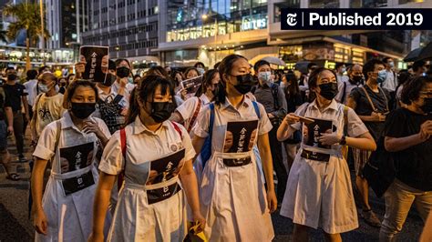 Hong Kong Banned Masks At Protests Masked Crowds Protested The Ban