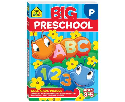 Hinkler School Zone Big Preschool Workbook Nz