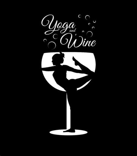 Yoga And Wine Wine Label By Bottleyourbrand