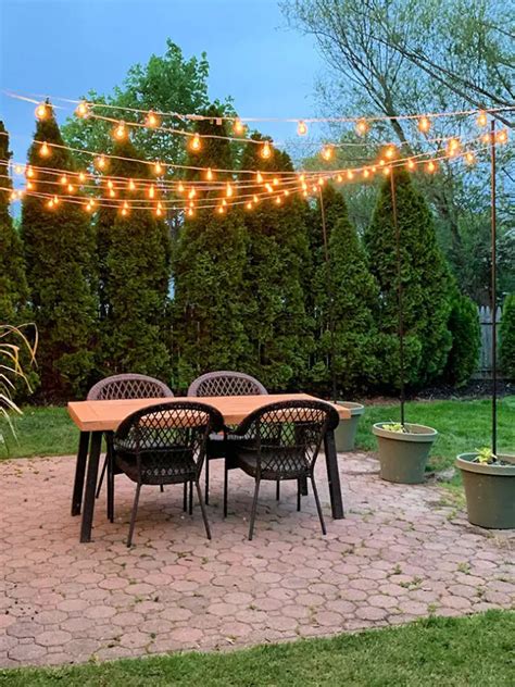 Best 26 Breathtaking Yard And Patio String Light Ideas