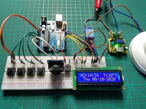 Real Time Clock With Timer Arduino Project Hub