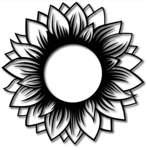 Pin By Melissa Creel On Sunflower Svg Sunflower Svg Cricut Projects
