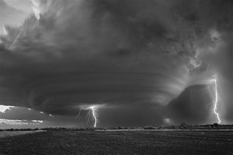 Ominous Storms Photographed In Black And White By Mitch