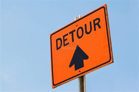 Detour Notice Images Hd Pictures For Free Vectors Download