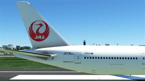 Japan Airlines 777 300er Ja735j For Microsoft Flight Simulator Msfs