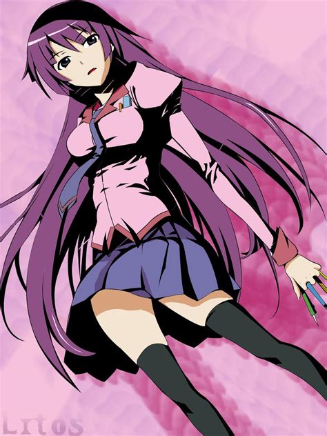 Anime Girls With Purple Hair Animoe