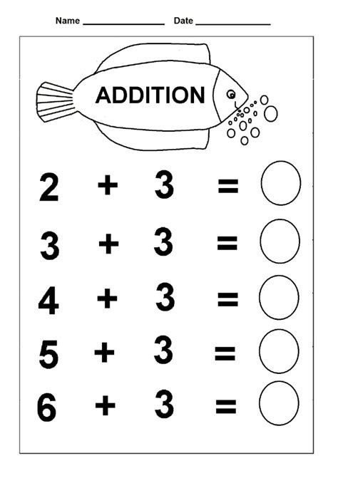 It enables them to state their ideas precisely and help them work in a systematic way. Simple Addition Kindergarten Math Practice Worksheets