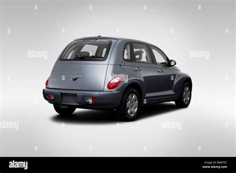 2009 Chrysler Pt Cruiser In Silver Rear Angle View Stock Photo Alamy