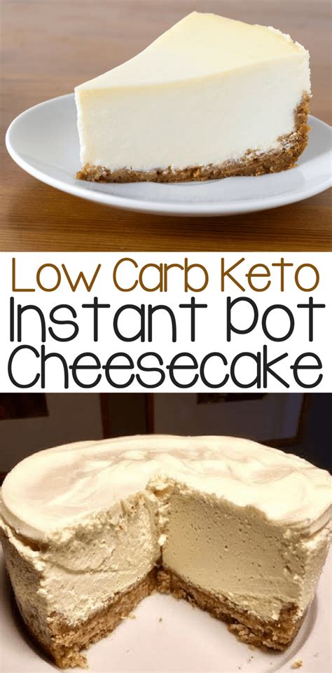 Instant pot keto cheesecake cheesecake is a delicious low carb cheesecake with lemon zest for a little zing. Easy Instant Pot Low Carb Keto Cheesecake Recipe. This ...