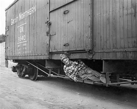 The Best Strategies For Jumping On A Train From 1900s Hobos Vox