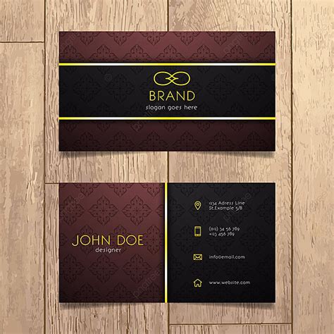 luxury business card template template