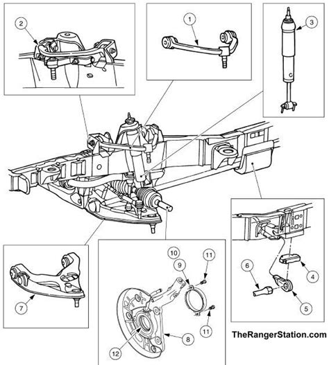 1995 Ford F150 Front Suspension Diagram Ford Diagram