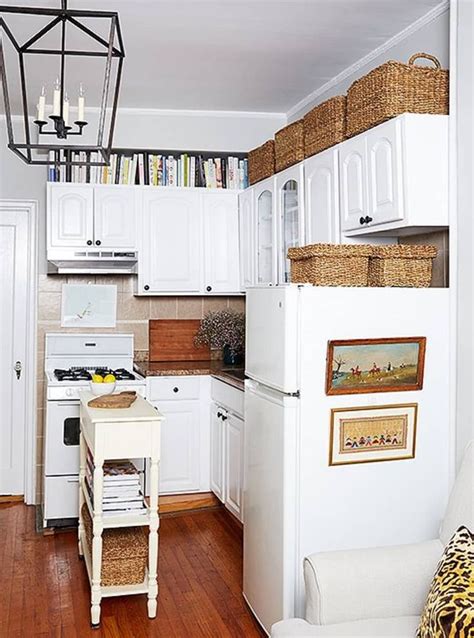 11 Smart Ways To Use The Space Above Your Cabinets Decorating Above