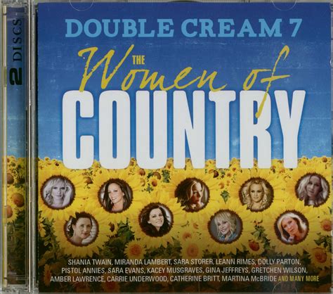 Various Cd Double Cream Vol7 The Women Of Country 2 Cd Bear